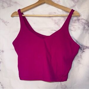 Lululemon Ripened Raspberry Align Tank